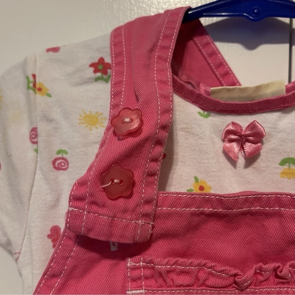 Vintage In Design Pink Butterfly 2T Jumper - Picture 6 of 9